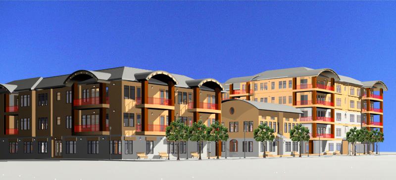 Magnlia Front Facade Render