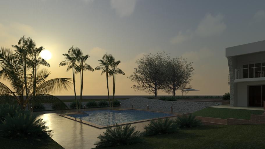 Studio villa con piscina