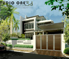 2 storey house + deck