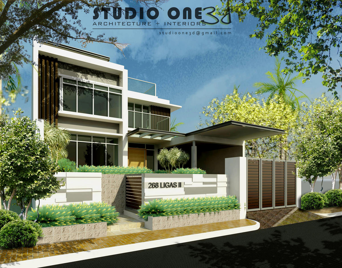 2 storey residence + deck