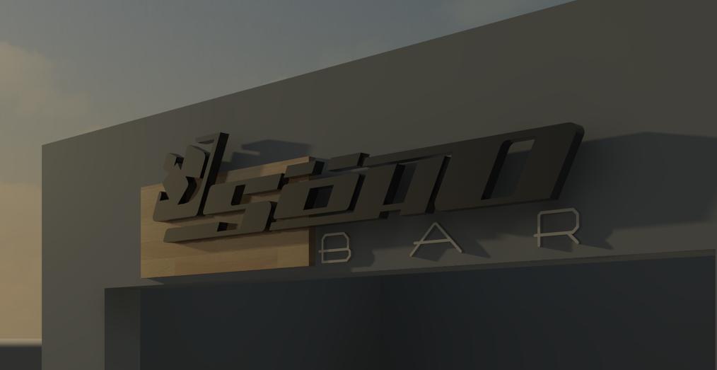 BAR LOGO SIGN