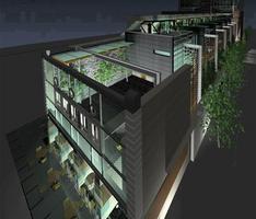 Townhouse Exterior  Night - 1