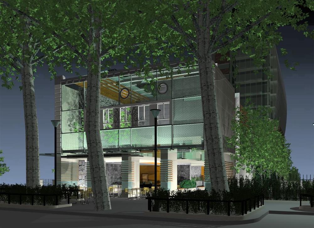 Townhouse Exterior  Night - 3