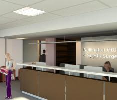 Reception medical Consulting Room Wellingtons