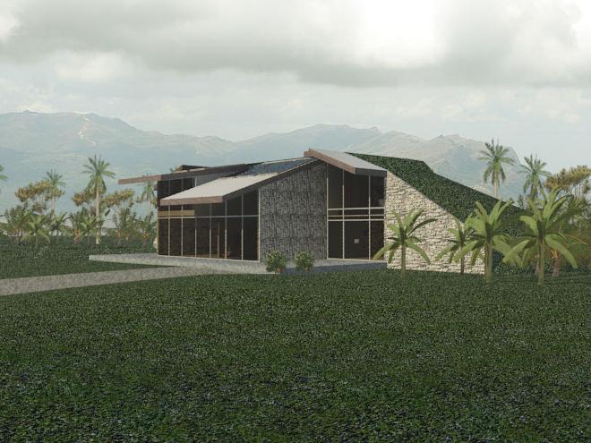 Off Grid home in Panama