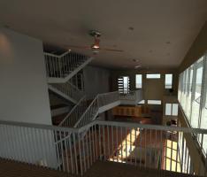 Balcony View / Living Rm./ Kitchen