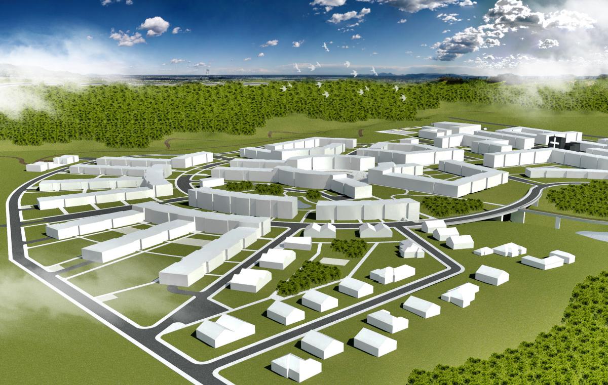 housing estate - project