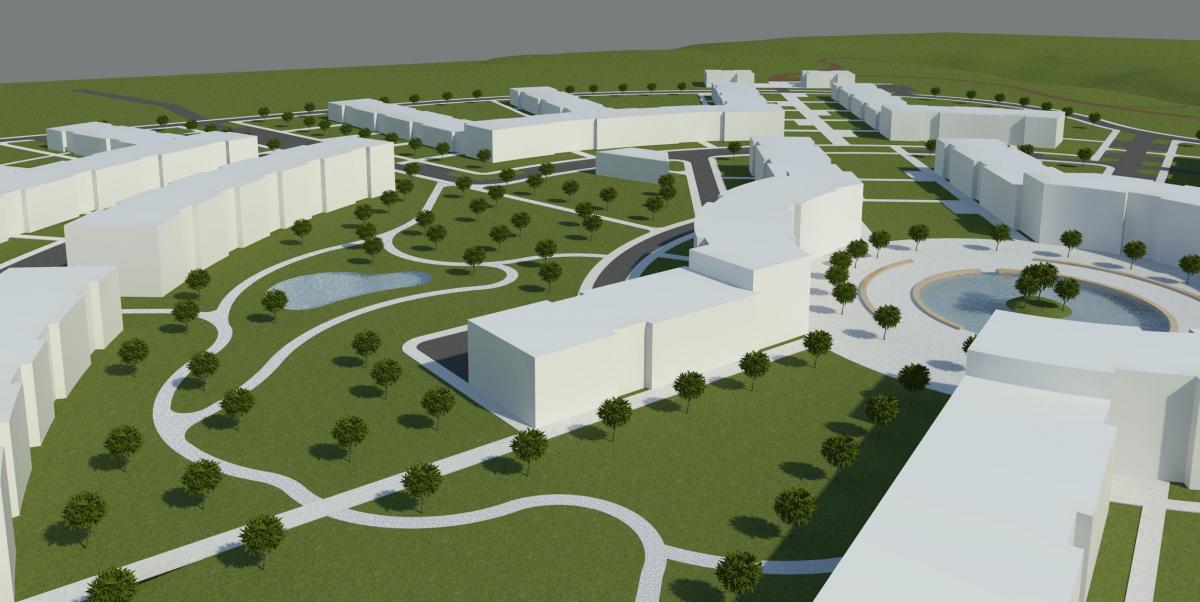 housing estate - project