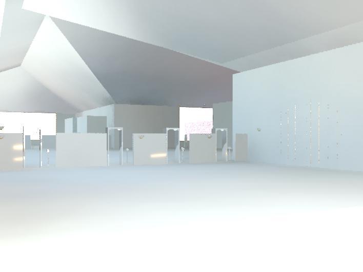 airport terminal security checkpoint