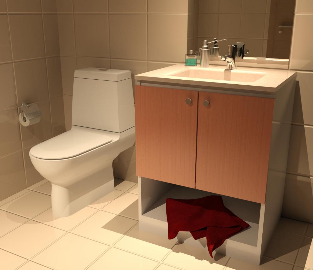 small bathroom