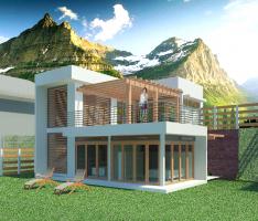 School Project - Affordable Dwelling (Back)