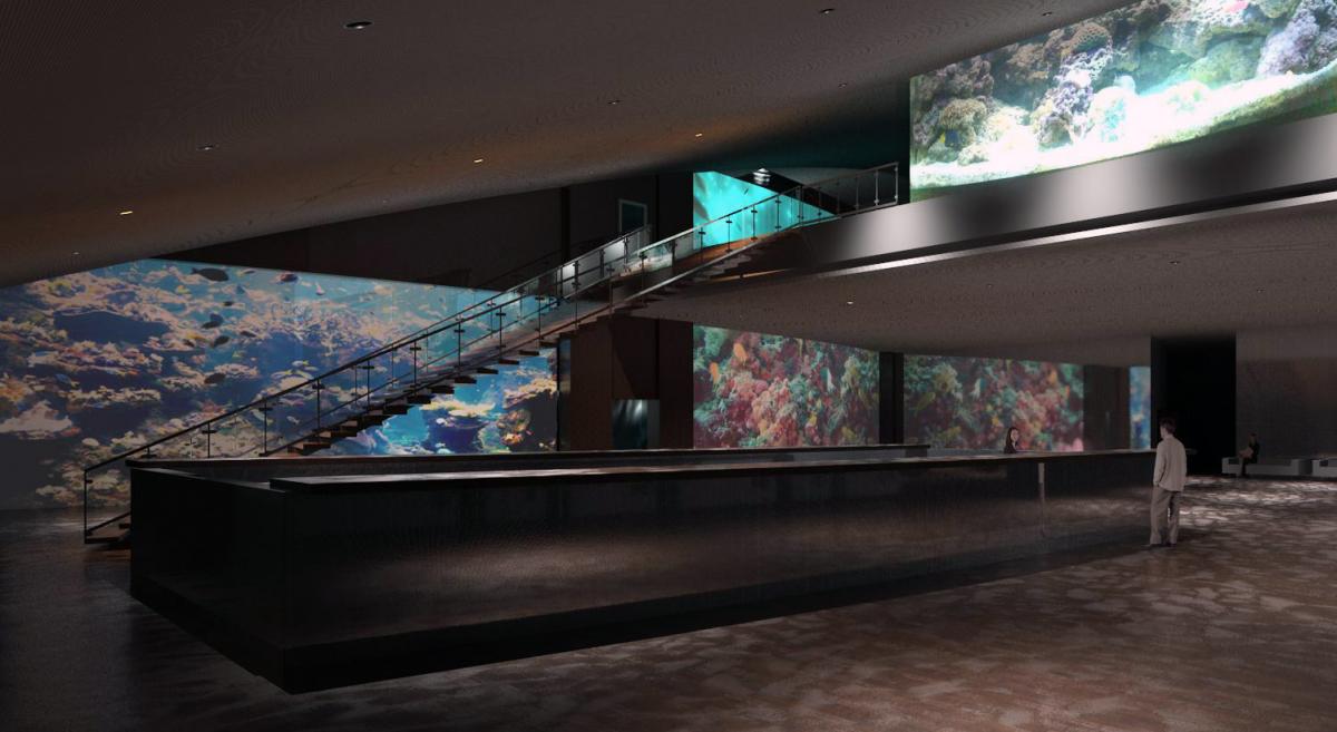 Aquarium Lobby