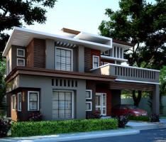 2 storey modern house