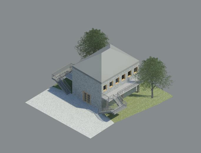 Basketball Court/House