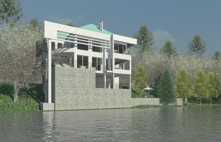 House on Lake Luzerne