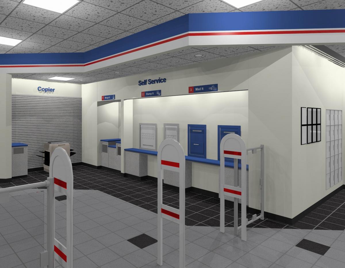 Post office Interior