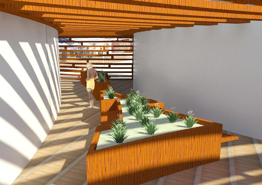 Circulacion baños y vestieres