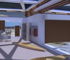 cuarto de taller de kayaks