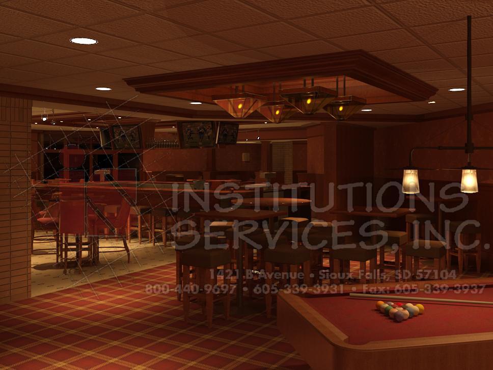 Game Room Rendering