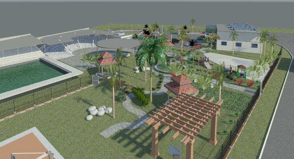 PARTIAL SITE VIEW OF CHILDREN PARK