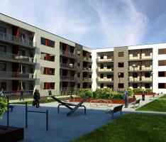 block of flats in Łuków