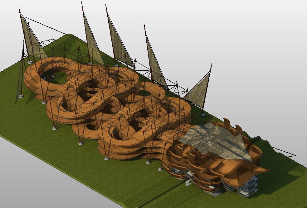 Multipurpose recreation center