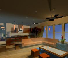 the Magnolia,Austin Tx  Penthouse Livingroom