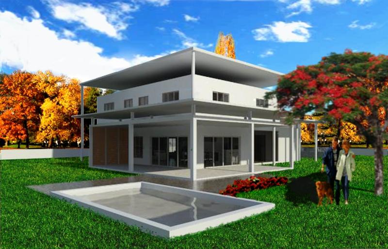 Modeled with Revit 2010 & The Gimp