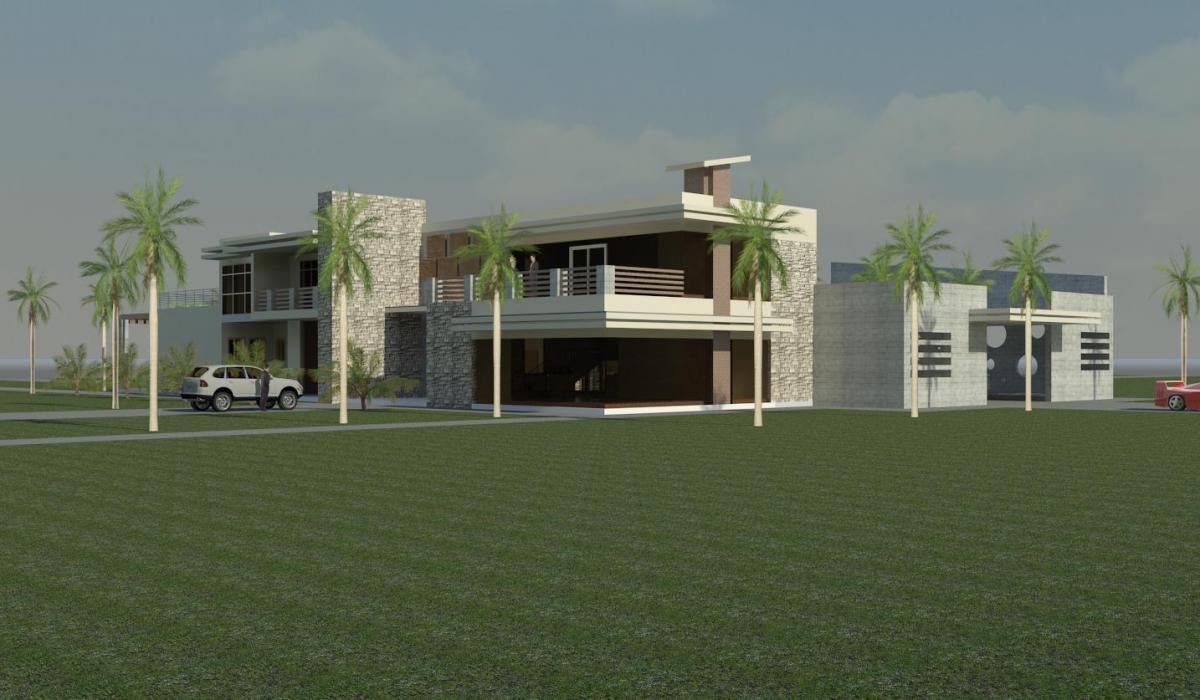 modern-classic arabic house