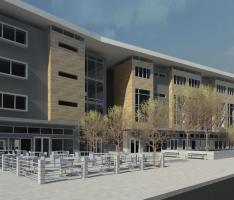 Perspective (Stores and Town Houses)