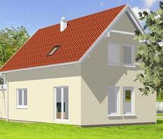 Simple family house - left side