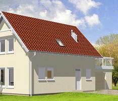 Simple family house - right side