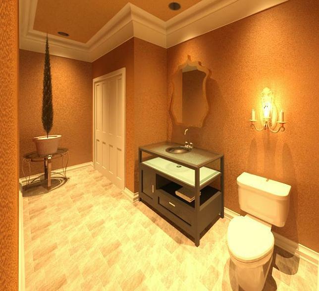 The Ridge :: Half Bathroom