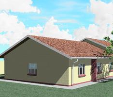 low cost house in botwana