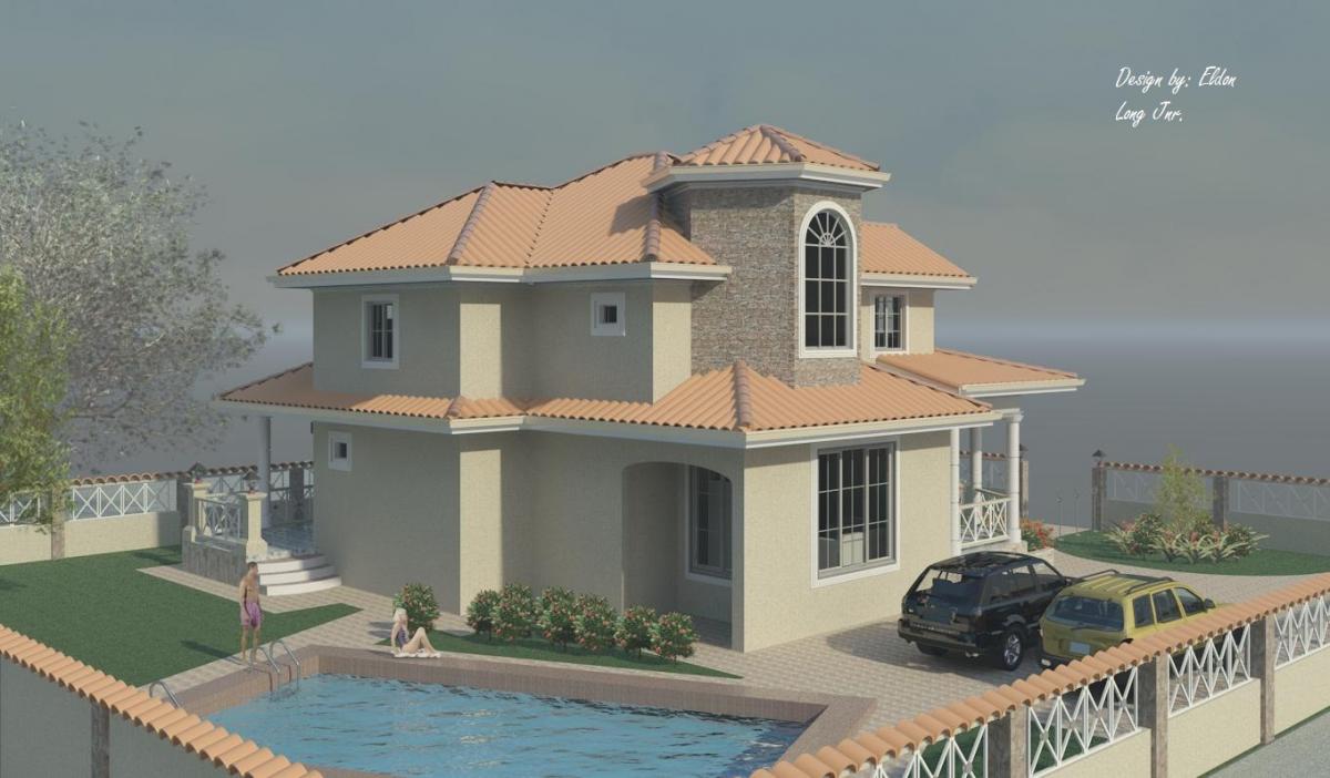 Two storey project view 3