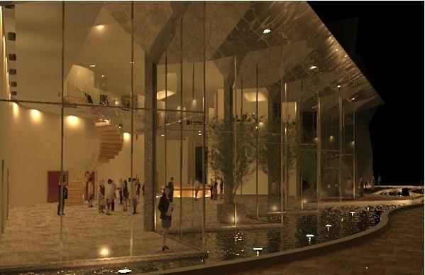 Gallery by Night. CADclips