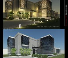 MODERN RESIDENCE NIGHT AND DAY