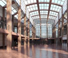 Senior Thesis - Train Station - Lobby