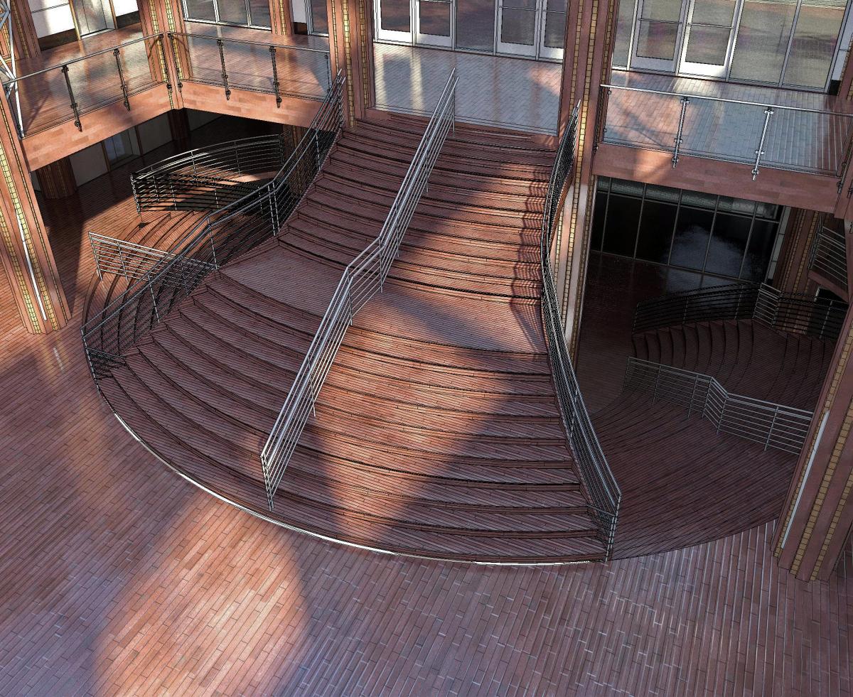 Senior Thesis - Train Station - Main Stair