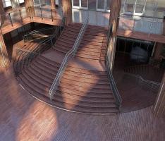 Senior Thesis - Train Station - Main Stair