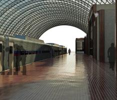Senior Thesis - Train Station - Platform