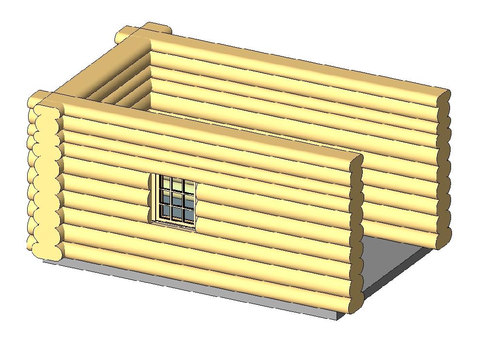 Timber Walls with a Window