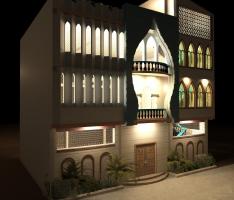 Mosquo of Chatanniye Nagar Night view