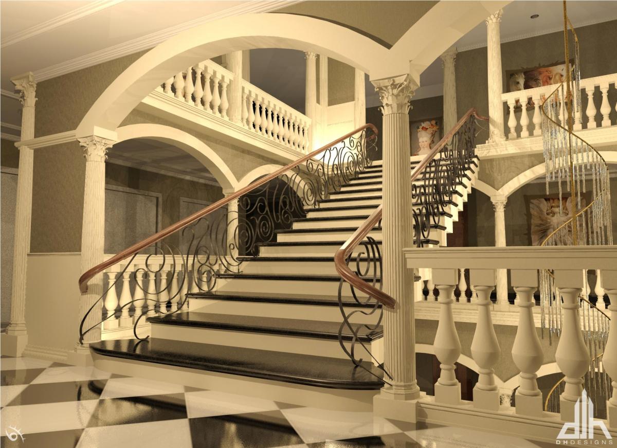 Chateau De Maisons - Grand Staircase