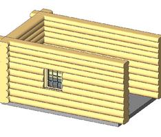 Timber Walls with a Window