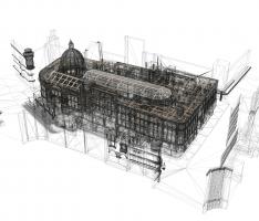 Monument Mall Complex Wire Frame