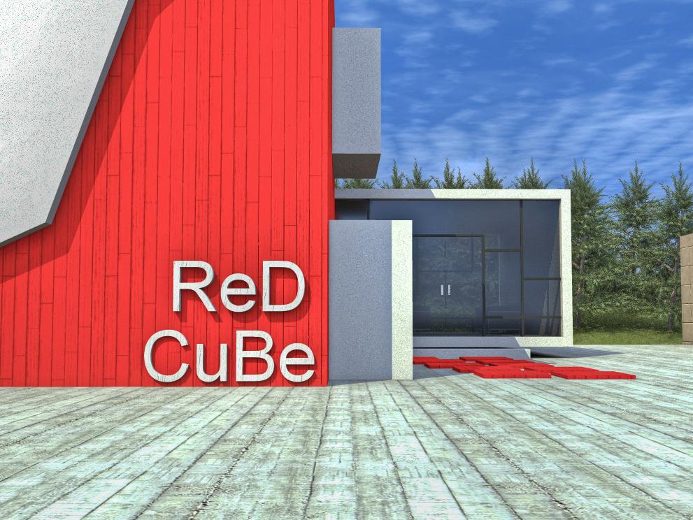 Red Cube House 2
