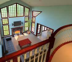 first interior render