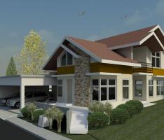 Two-Storey residence w/ attic