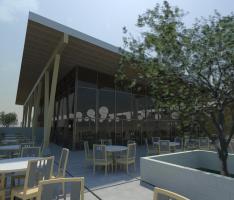 3D Restaurant - SE Patio